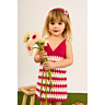 M6448 Robe tricolore au crochet en fiche pdf