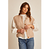 M6616 Gilet sans manches point fantaisie en fiche pdf