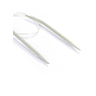 Aiguilles circulaires aluminium, 80 cm n°5.5