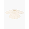 M2681 Manteau évasé aspect fourrure bébé Fleur en impression papier