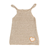 M2830 Robe à bretelles au crochet Lea en impression papier