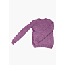 M6042 Pull jersey col rond manches montées Isabelle en impression papier
