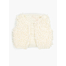 M6259 Gilet sans manches bouclé Toinou en impression papier