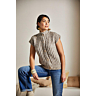 M6386 Gilet sans manches cotes anglaises Mayline en impression papier