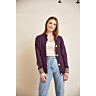 M6491 Gilet col montant Isae en impression papier