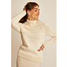 M6590 Pull raglan fantaisie en impression papier