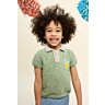 M6681 Polo bicolore en impression papier