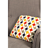 M6697 Coussin carré jacquard en impression papier