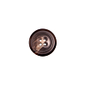 Lot de 6 boutons marbrés noir Ø28 mm