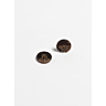 Lot de 6 boutons en capsule de café recyclées Ø15 mm marron