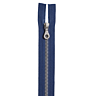 Fermeture séparable bleue 50 cm
