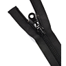 Fermeture séparable noire 55 cm